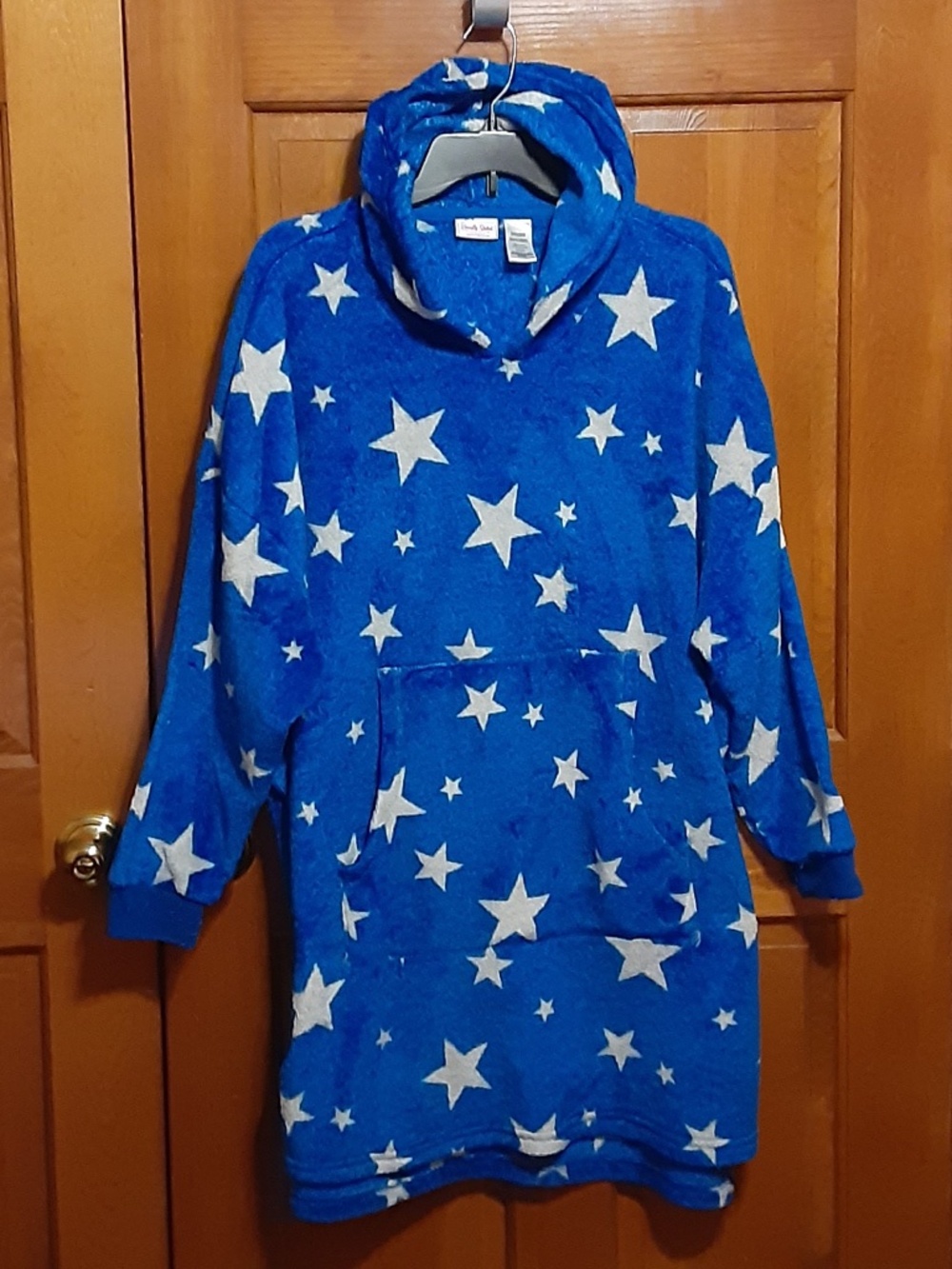 Briefly Stated United States Fleece Hooded Cover-Up/Robe/PJ